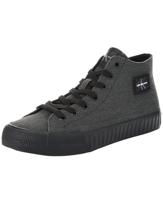 Calvin Klein Skater Vulc MID Laceup CS ML DIF YM0YM01023 Vulkanisierte Sneaker in Black für Herren