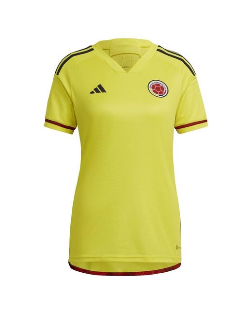 Adidas Yellow Colombia 22 Home Jersey