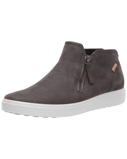 Ecco Leather Soft 7 Low Bootie Ankle 