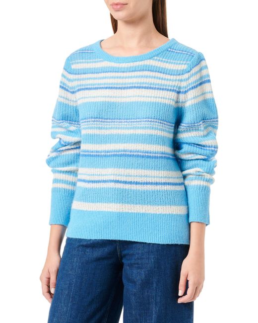 Comma, Blue Pullover aus Wollmix