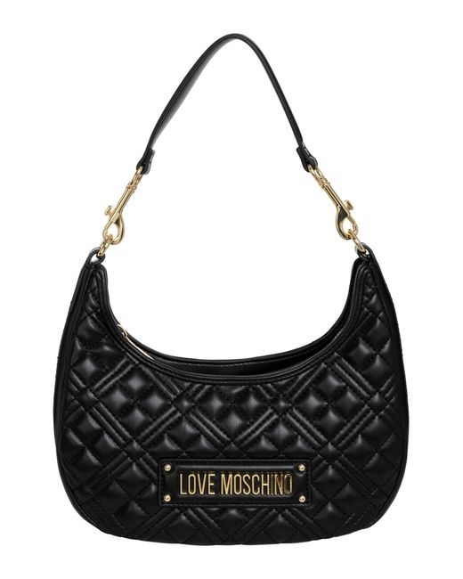 Love Moschino Black Hobo Bag