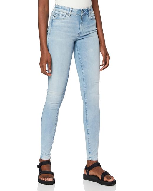 G-Star RAW Denim Shape High Waist Super Skinny Jeans in Blue - Save 71% -  Lyst