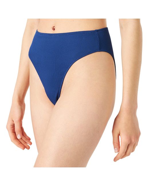 Triumph Blue Sloggi Shore Dottyback Ultra-high Leg Bikini Bottoms