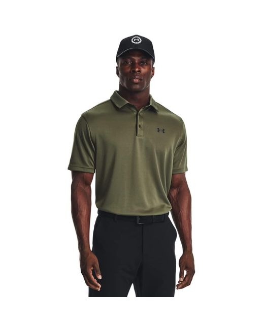 Polo de golf Tech pour homme Under Armour pour homme en coloris Green