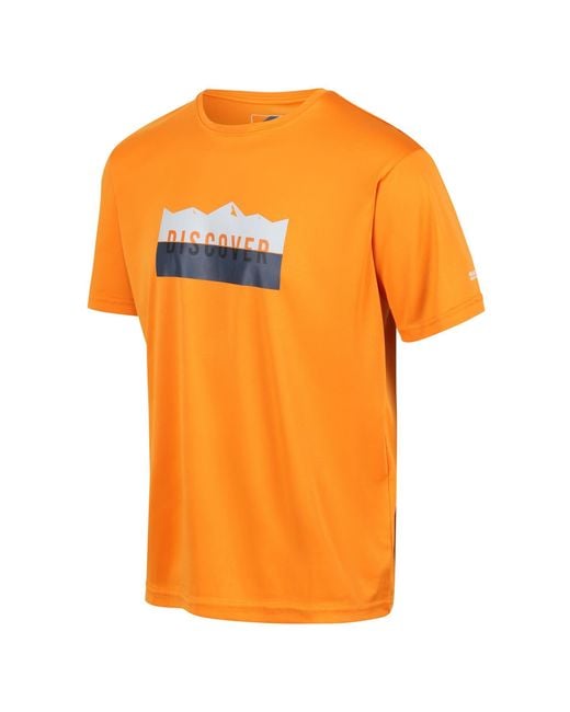 Regatta Orange Fingal Vi T-shirt