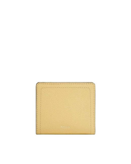 Fossil Yellow Logan Reisezubehör-Bi-Fold-Brieftasche