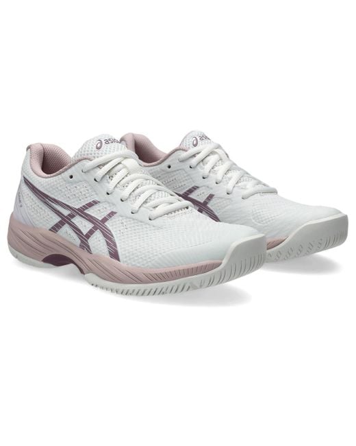Asics White Gel-Game 9 Clay/Oc Sneaker