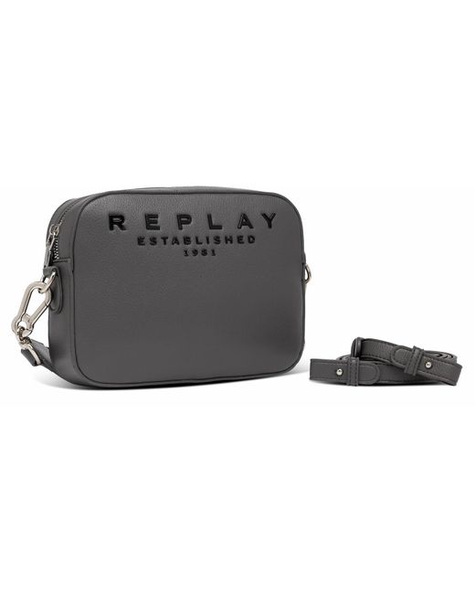 Replay Black Fw3497 Handbag