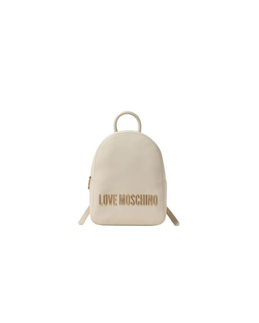 Love Moschino White Rucksack