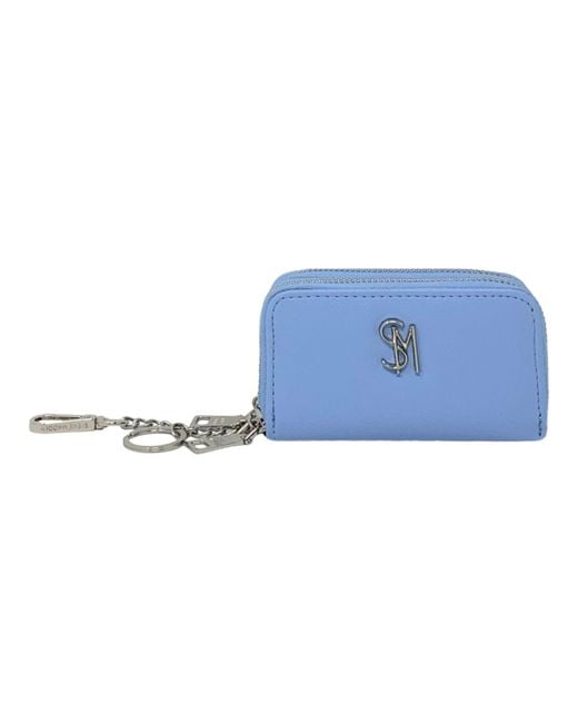 Steve Madden Blue 's Bmartaa Clip On Wallet With Keyring