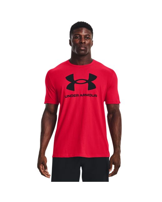 Under Armour Mens T-shirts in Red for Men