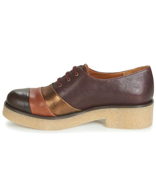 Chie Mihara Brown Schuhe & Richelieu Bordeaux - 38 - Derby-Schuhe