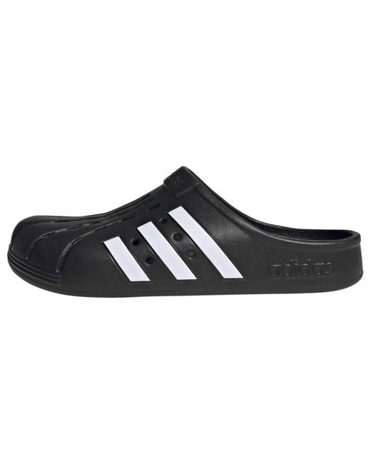 Adidas Black Adilette Clog Sandals