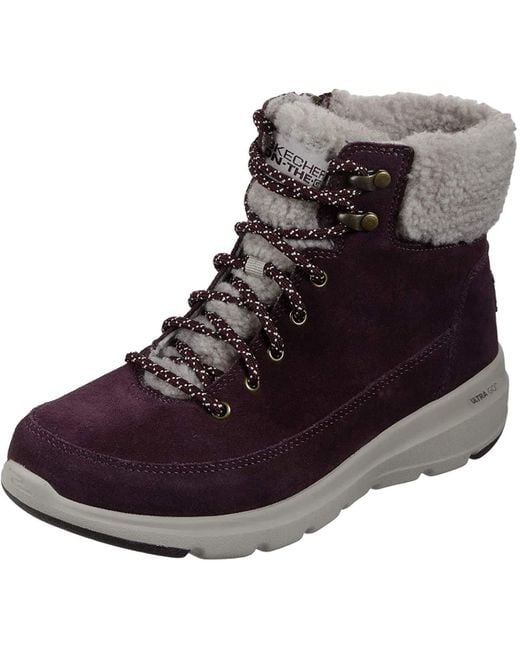 Skechers Womens Boots,burgundy,11 M Us in Purple - Save 42% | Lyst