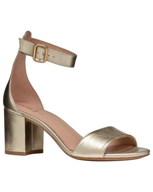Geox Metallic D Virnilisa 65 S A Heeled Sandal
