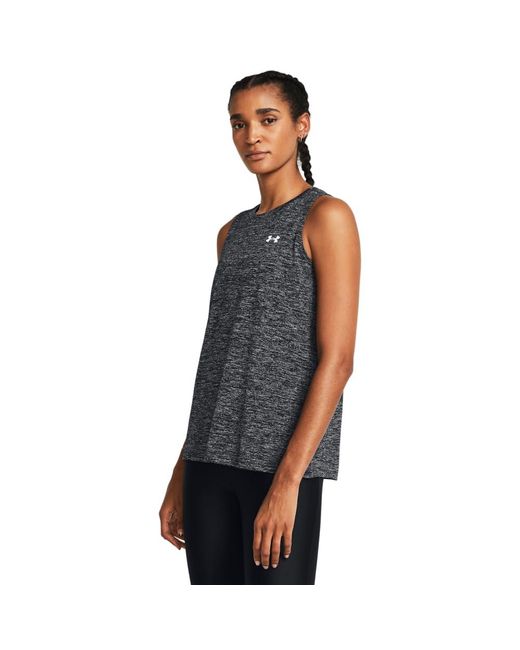 Under Armour Black S Tech Twist Tank Top,