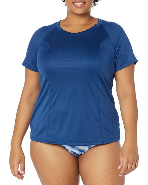 Camiseta de Surf de ga Corta Mujer Amazon Essentials de color Azul | Lyst