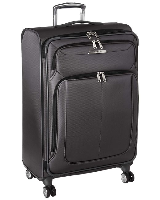 Samsonite Black Solyte Dlx Softside Expandable Luggage With Spinner Wheels