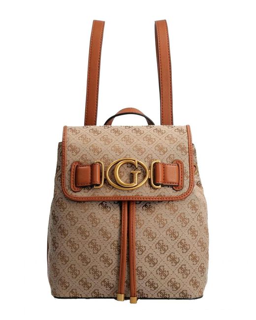Produktbild von GUESS Zaino Manhattan Backpack Mocha Logo
