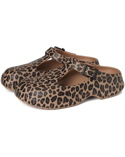 Zoccoli classici Mary Jane unisex per adulti di CROCSTM in Metallic