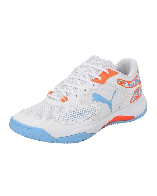 PUMA White Sneaker "Solarcourt RCT Padelschuhe Herren"