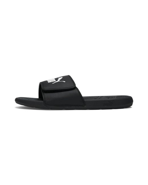 PUMA Black Cool Cat 2.0v Slide Sandals