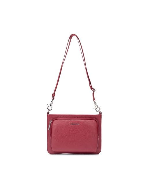 Mellow Leather Crossover di Mandarina Duck in Red