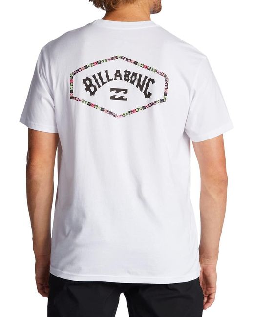 Camicia outlet arch di Billabong in White da Uomo