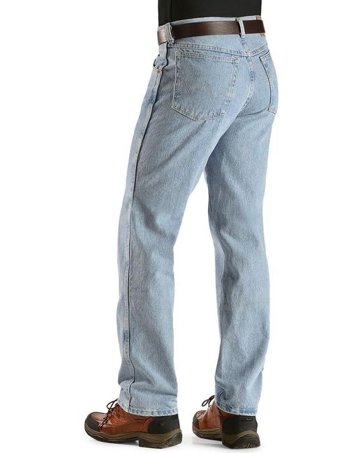 Wrangler Rugged Wear Classic Fit Jean in Blue for Men | Lyst UK