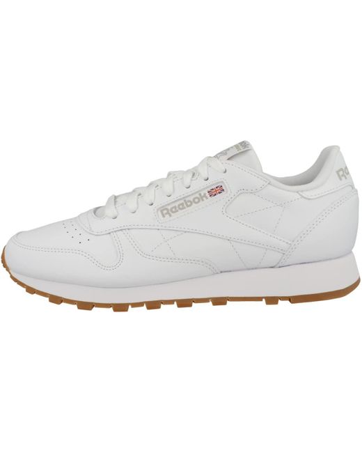 Reebok Adult Classic Leather Sneaker in White für Herren