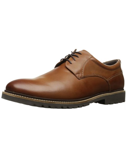 rockport marshall cap toe oxford