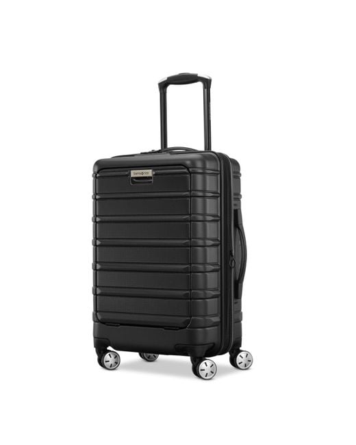 Samsonite Black Omni 2 Hardside Expandable Luggage With Spinner Wheels for men
