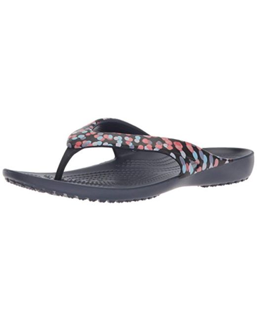 Crocs women's kadee ii graphic flip flop new arrivals
