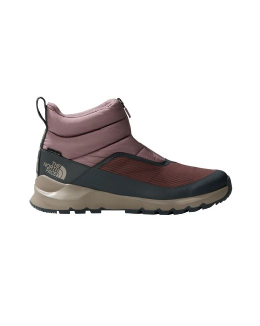 The North Face Brown Thermoball Progressive Western Boot Fawn Grey/asphalt Grey 9