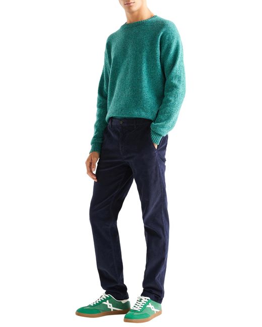 Benetton Multicolor Pantalone 43b8uf03i Pants for men