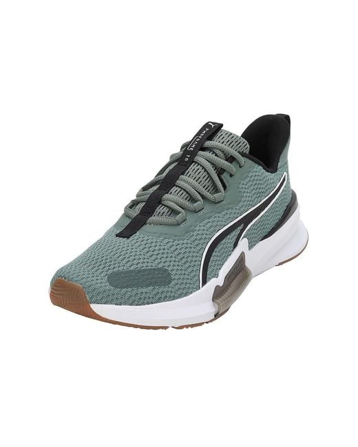 PUMA S Pwrframe Tr 2 Training Shoes Green/white/blue 10 for men