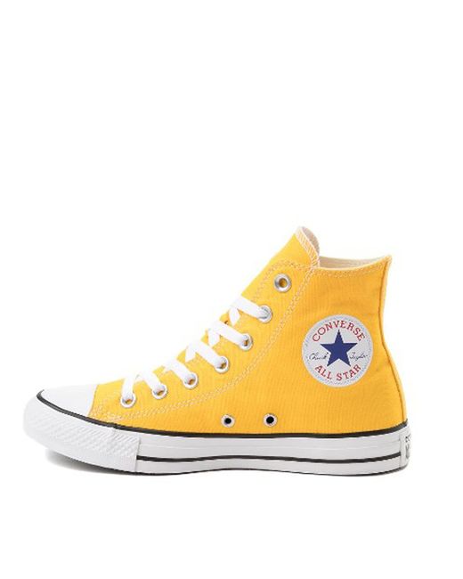 Converse Yellow Adult Chuck Taylor All Star Canvas High Top Sneaker