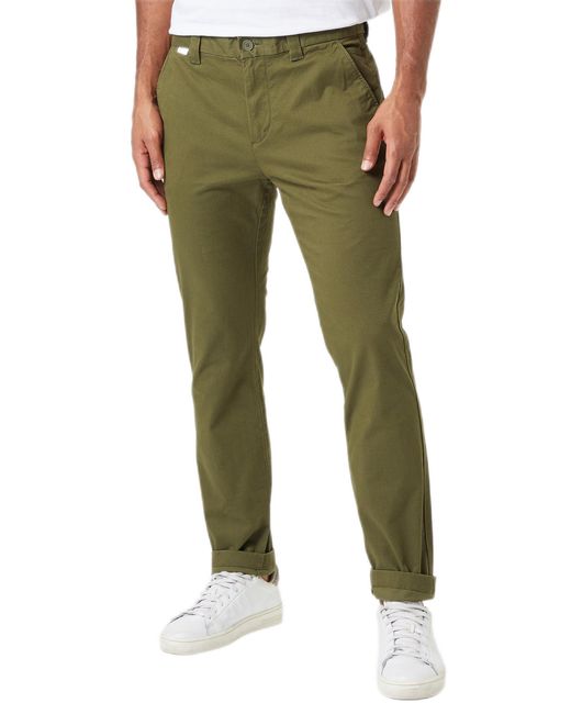 Tommy Hilfiger Green Tommy Jeans Tjm Austin Chino Woven Pants for men
