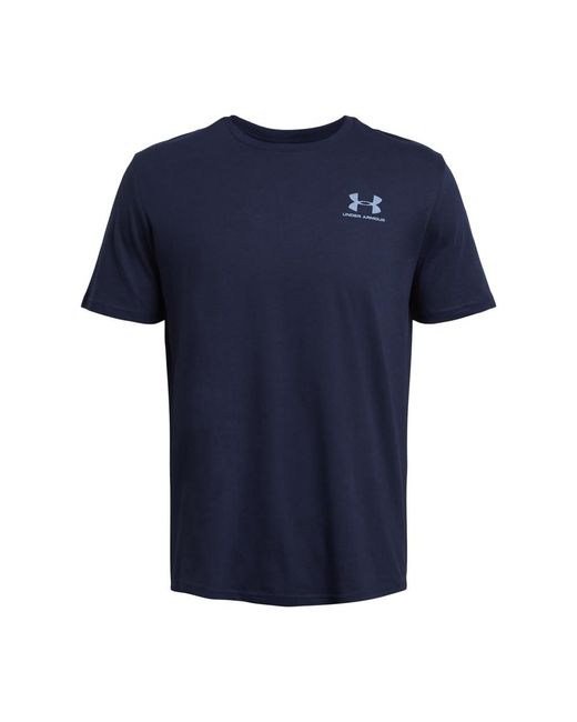 Under Armour Blue Sportstyle Left Chest Short-sleeve T-shirt , for men