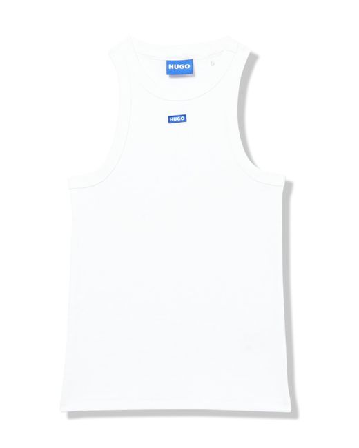 HUGO White Box Logo Easy Tank T-shirt