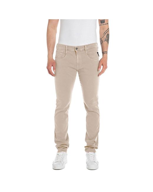 Replay Natural Jeans Hyperflex mit Stretch
