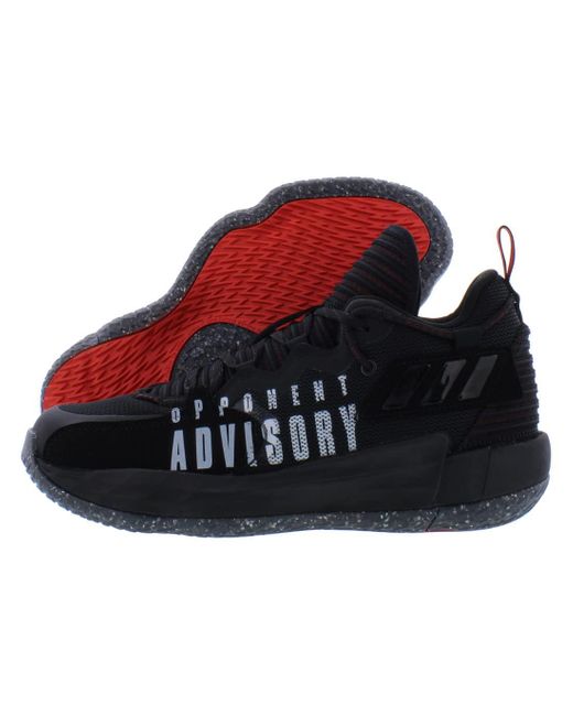 Dame 7 Extply Gca Shoes Size 7 di Adidas in Red