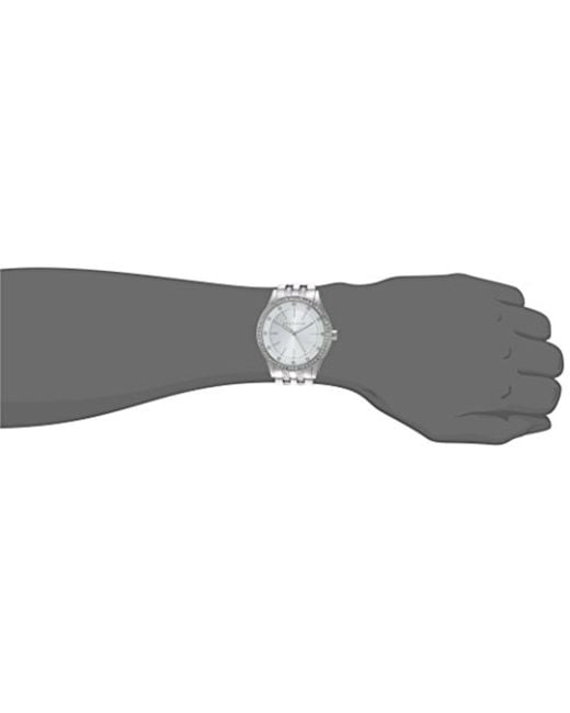 Sean John Metallic Quartz Metal And Alloy Casual Watch, Color:silver-toned (model: 10031239) for men