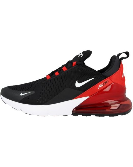 Nike Low Air Max 270 Trainers Black 43 in Red Lyst UK