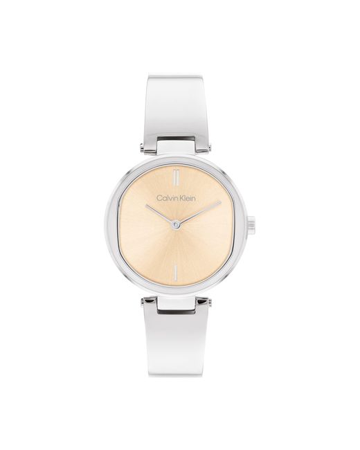 Reloj Analógico de Cuarzo para Mujer Calvin Klein de color White