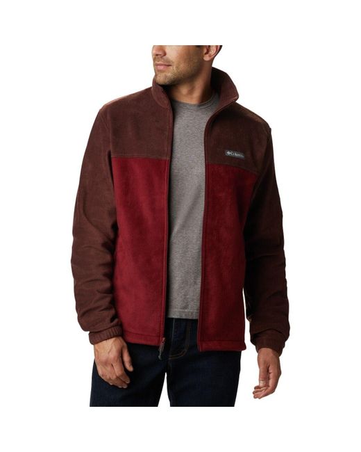Columbia Red Steens Mountain Full Zip 2.0 Fleece Jacket for men