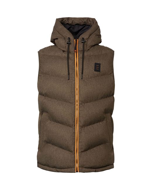 Esprit Fleece Vest in het Brown voor heren
