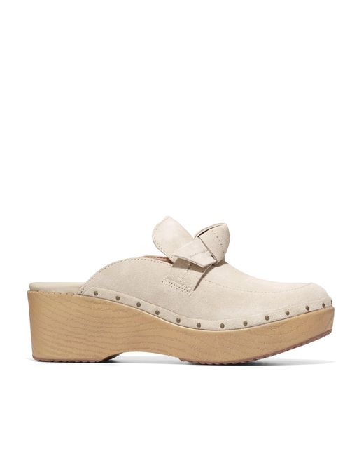 Cole Haan Natural Cloudfeel Bow Clog