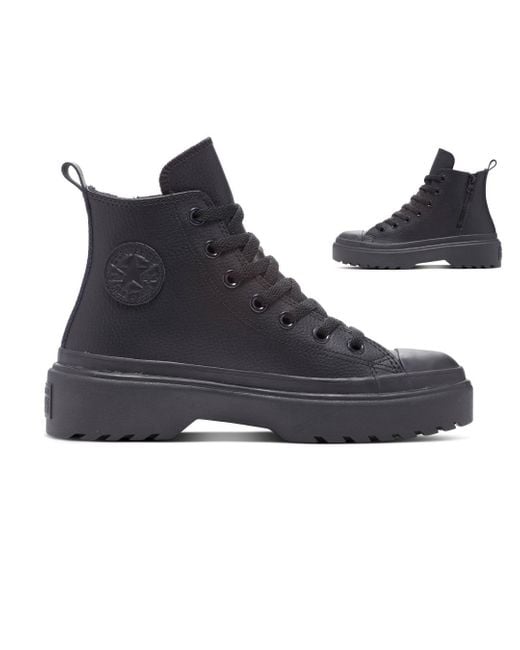 Converse platform leer new arrivals