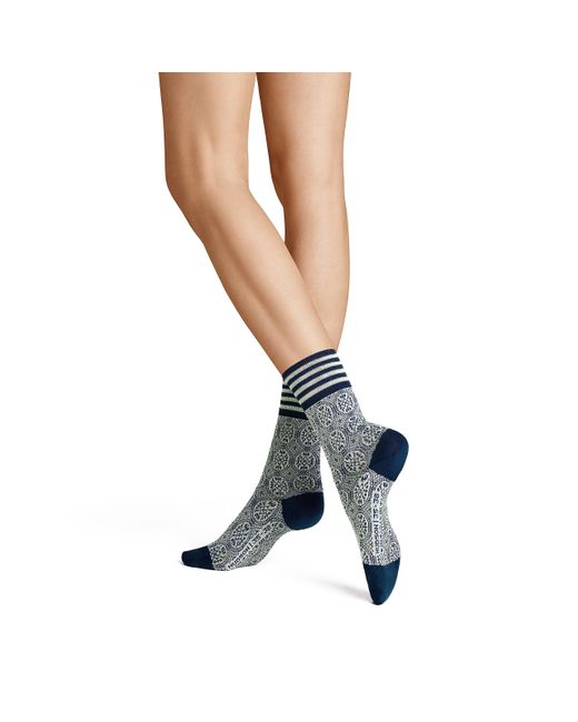 Hudson Blue Tile Fashion Knit Socks